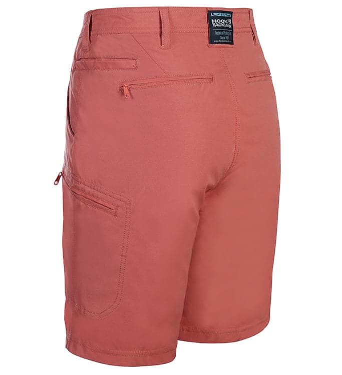 Men's Driftwood Stretch Cargo Fishing Shorts in Charcoal