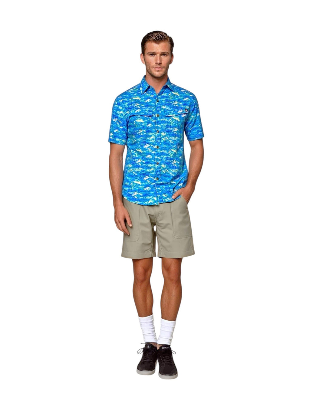 Men's Mahi Rush UV Protection Vented Performance Fishing Shirt