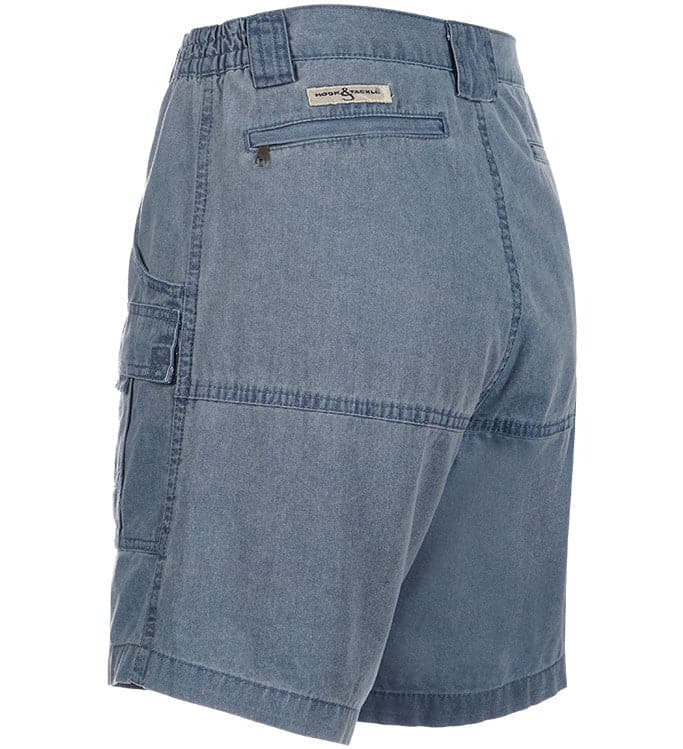 Beer Can Island Men's Cargo Fishing Shorts in Olive - Image 14