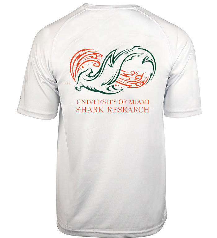 Men's University of Miami Shark Research Performance T-Shirt - Image 3