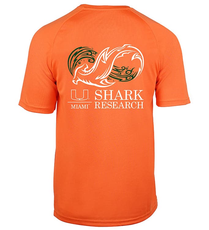 Men's University of Miami Shark Research Performance T-Shirt - Image 7