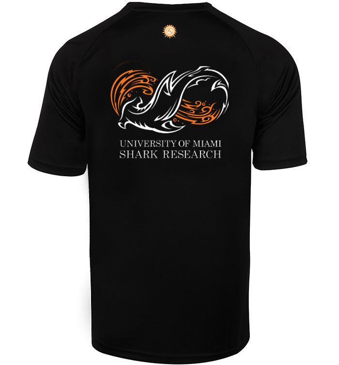 Men's University of Miami Shark Research Performance T-Shirt - Image 4