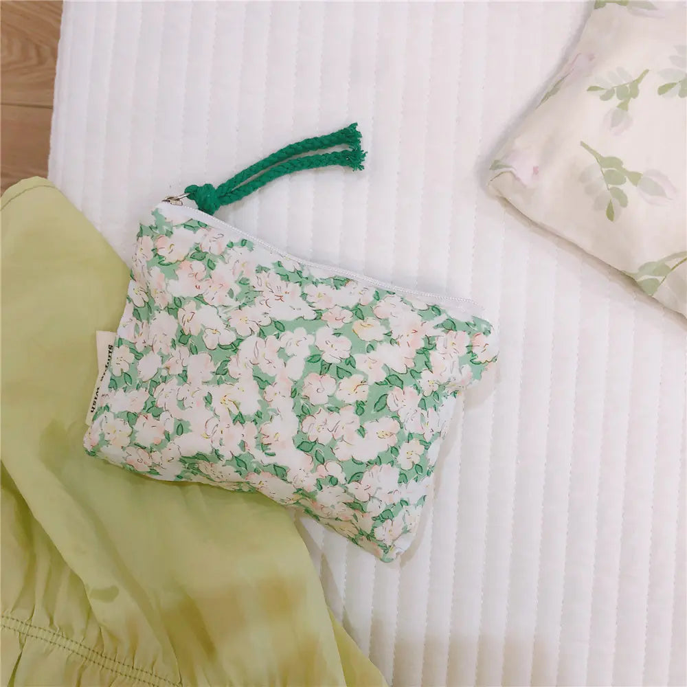 Women's Cosmetic Bag and Coin Purse Holder