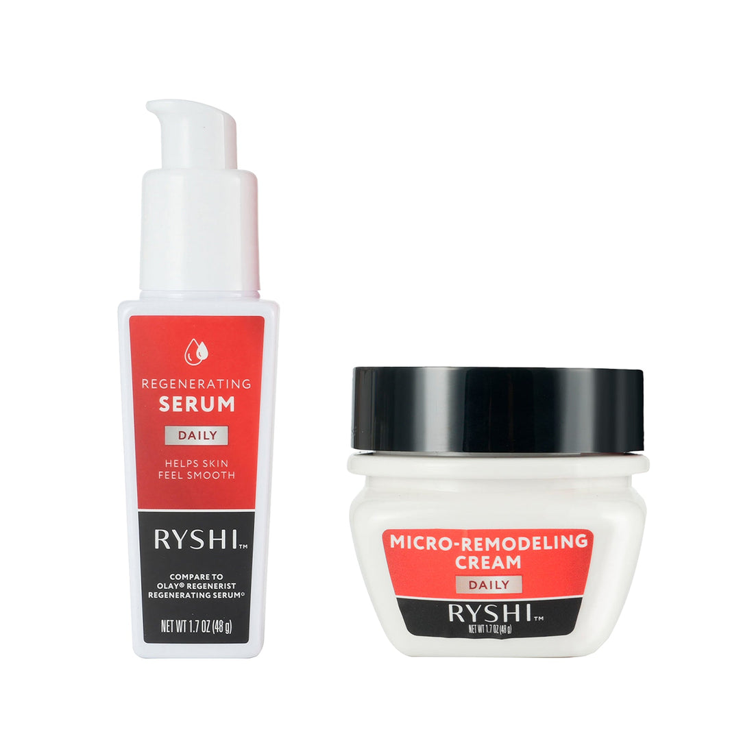 Complete Skincare Duo: Regenerating Serum + Micro Remodeling Cream