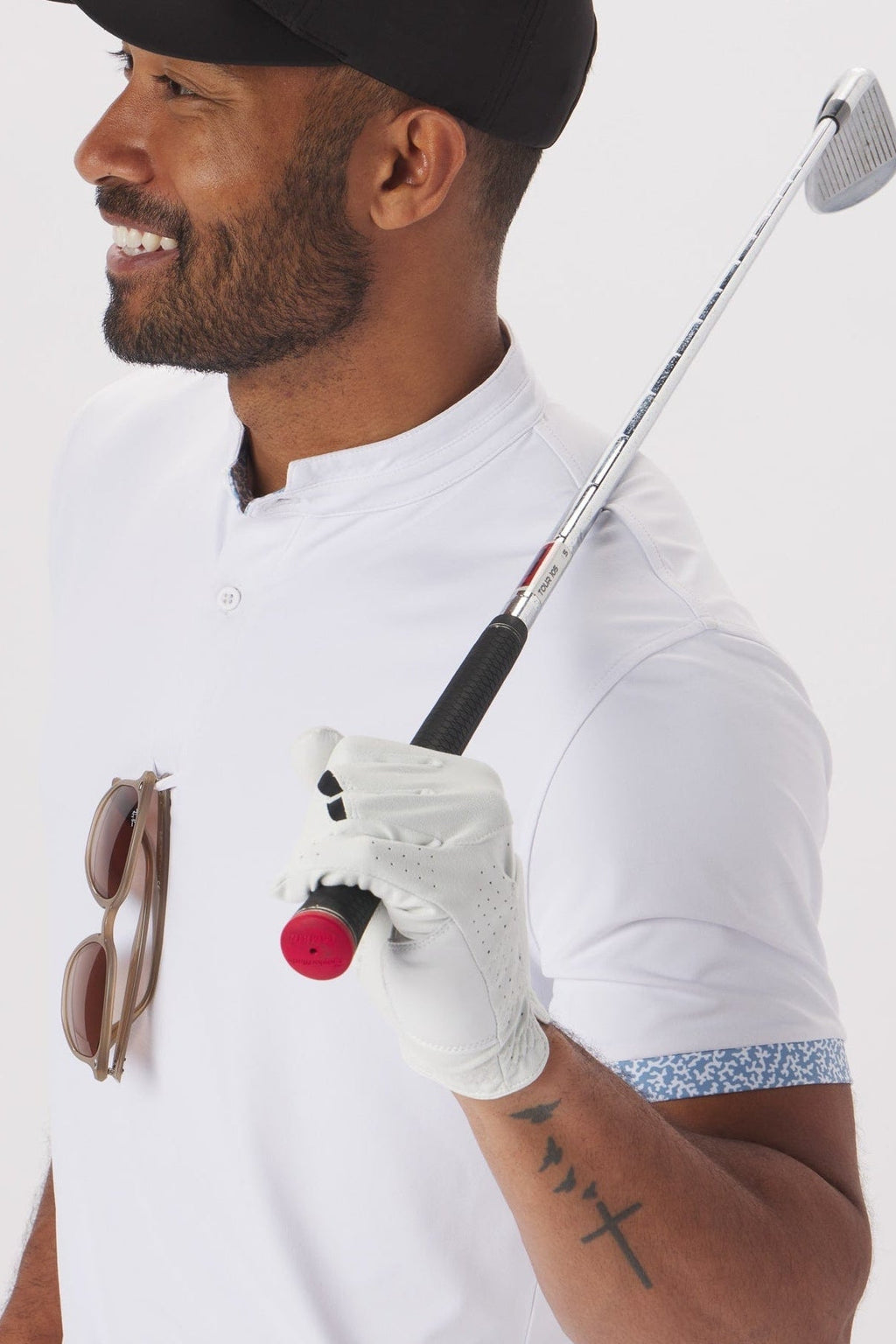 Catalyst Polo | Mantra Collar | Coral Contrast