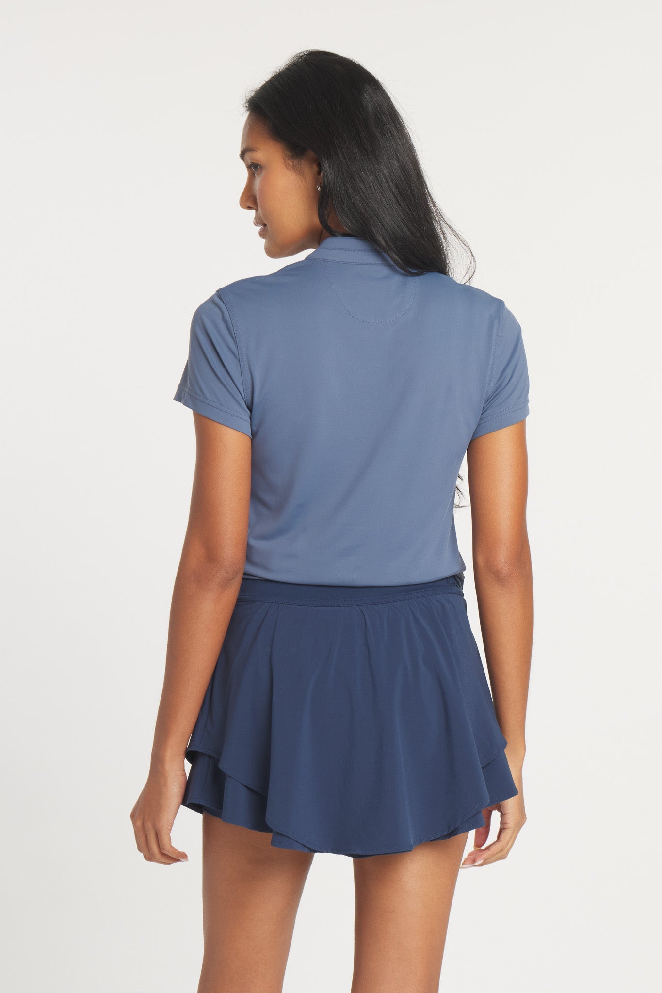 Women's Catalyst Polo Shirt in Raindrop with Collar - Image 2