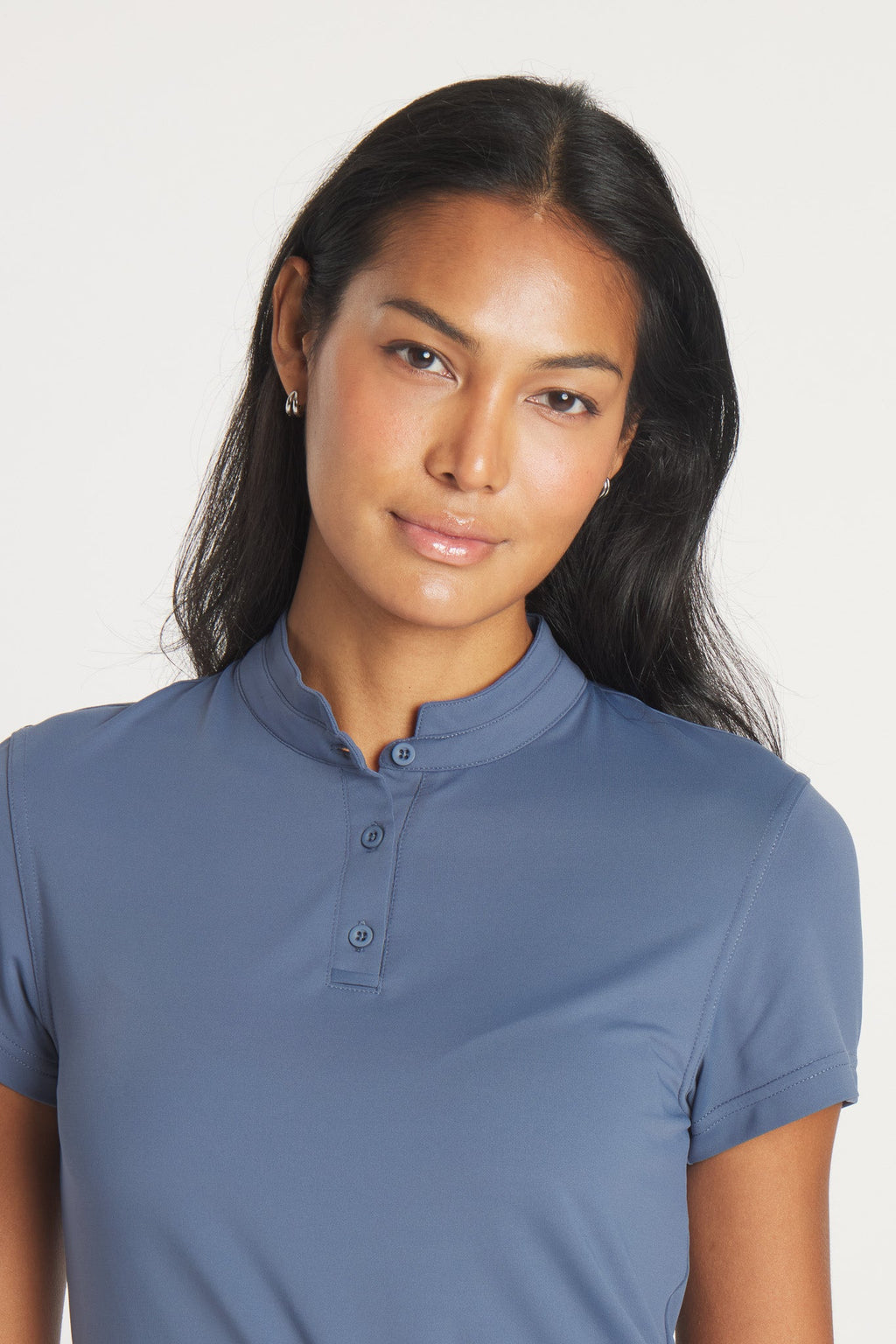 Women's Catalyst Polo Shirt in Raindrop with Collar - Image 5