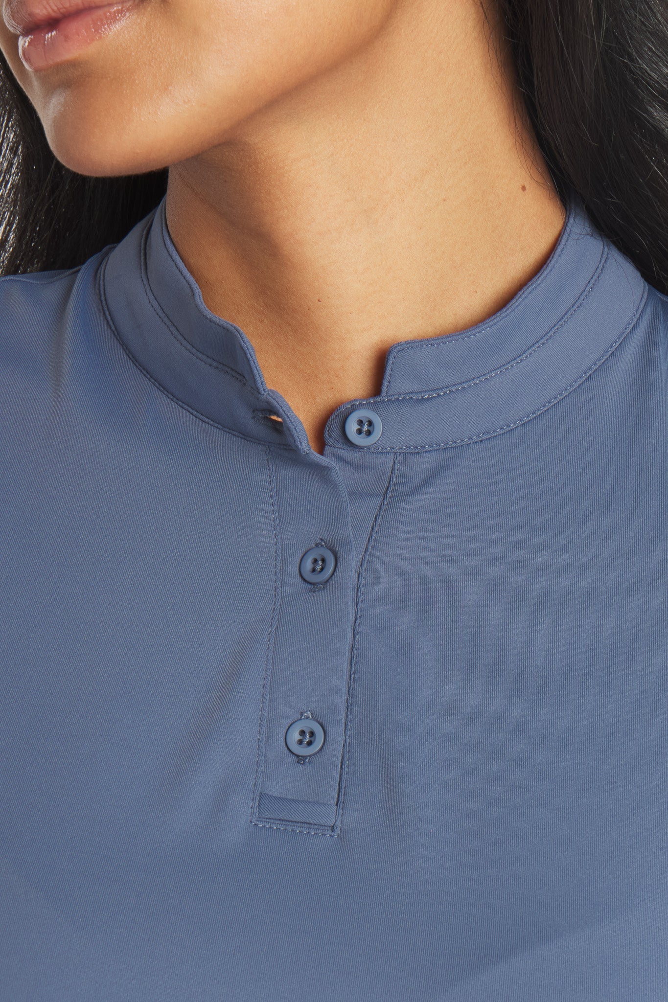 Women's Catalyst Polo Shirt in Raindrop with Collar - Image 3