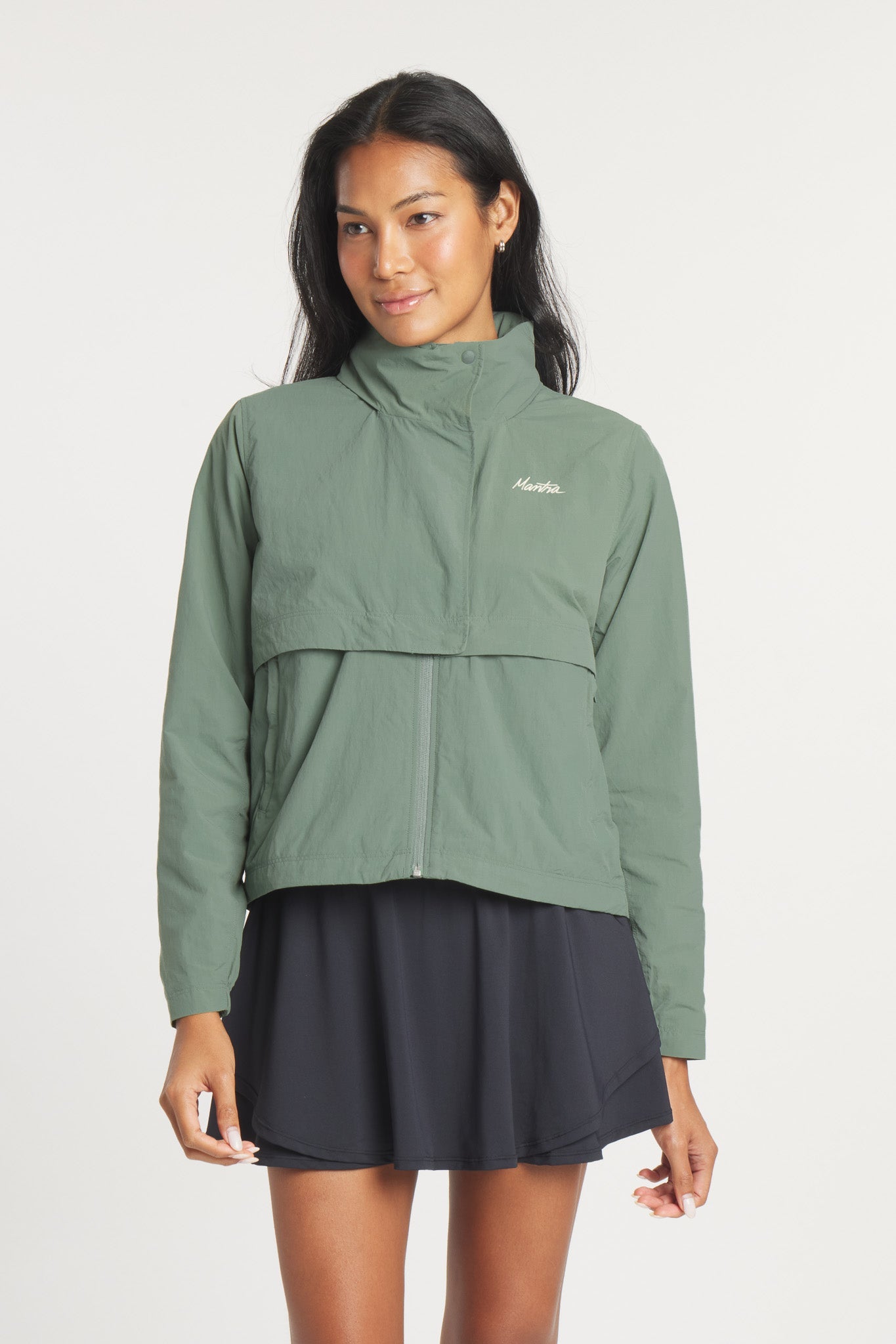 Women's Fern Lightweight Rain Jacket with Stowable Hood