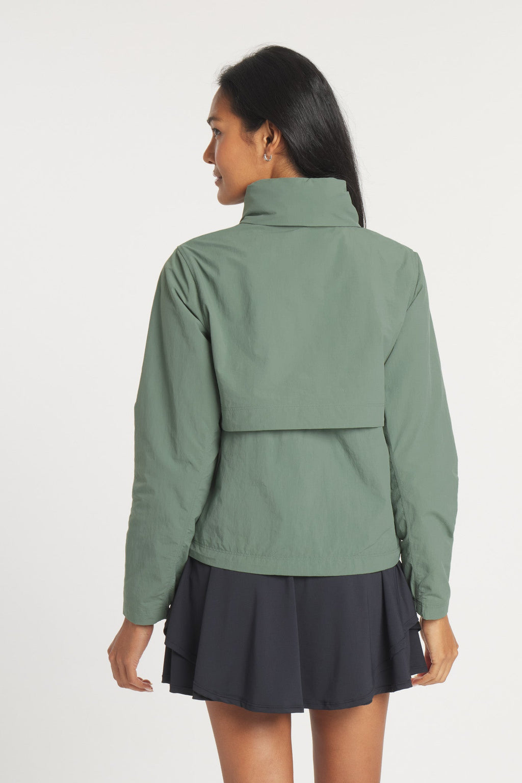 Women's Fern Lightweight Rain Jacket with Stowable Hood