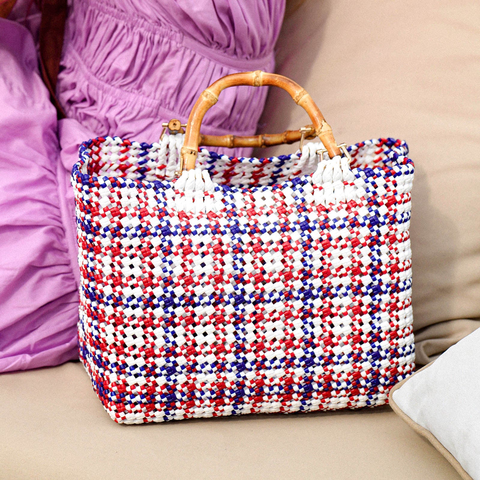 MARCHE La Jolla Recycled Market Tote Bag