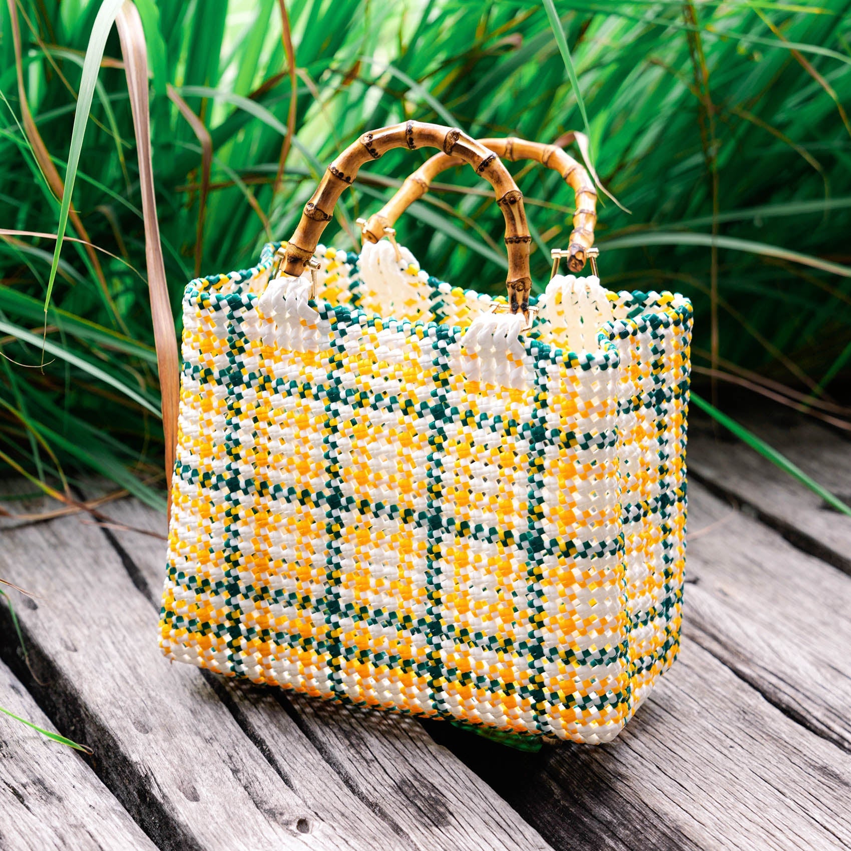 MARCHE Paso Robles Recycled Market Tote Bag