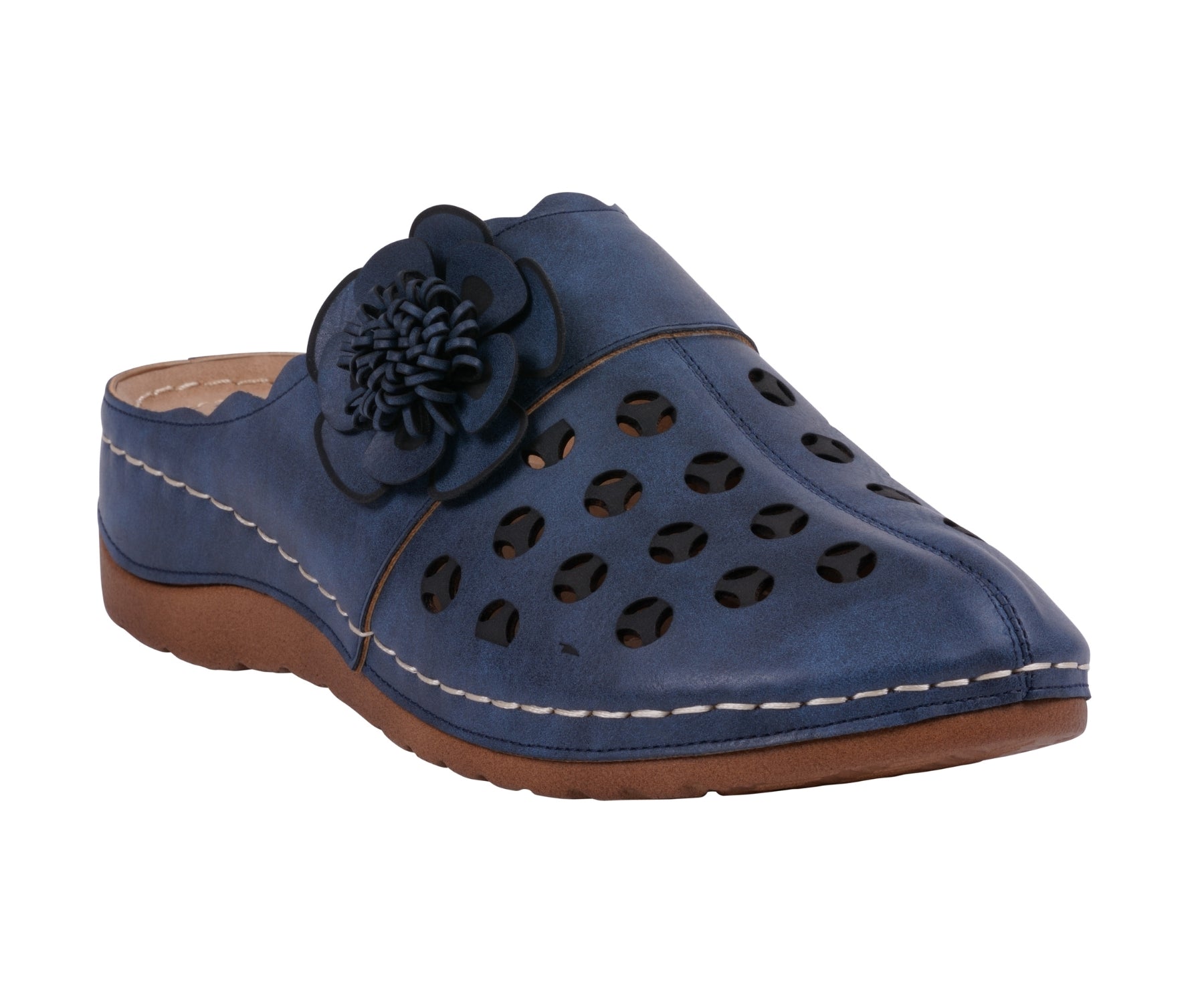 Women's Marisol Navy Flat