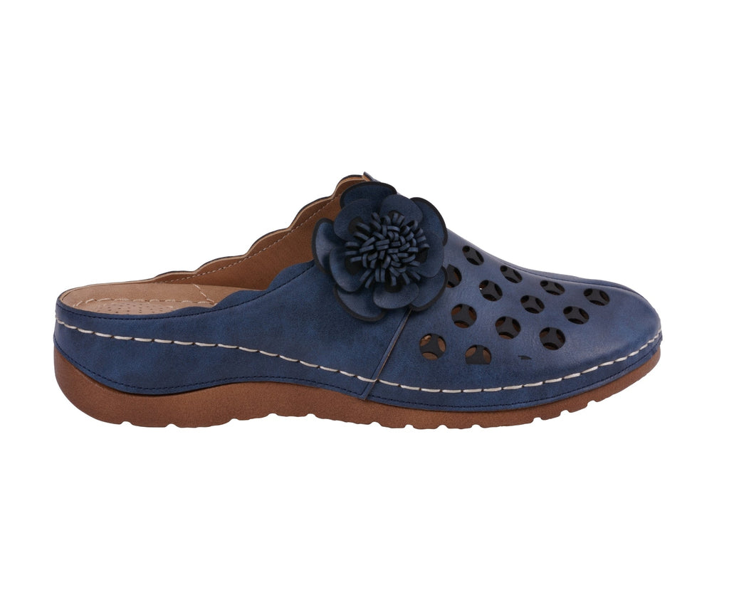 Women's Marisol Navy Flat