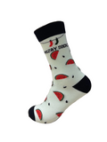 Watermelon Socks - Colorful Unisex Cotton Blend
