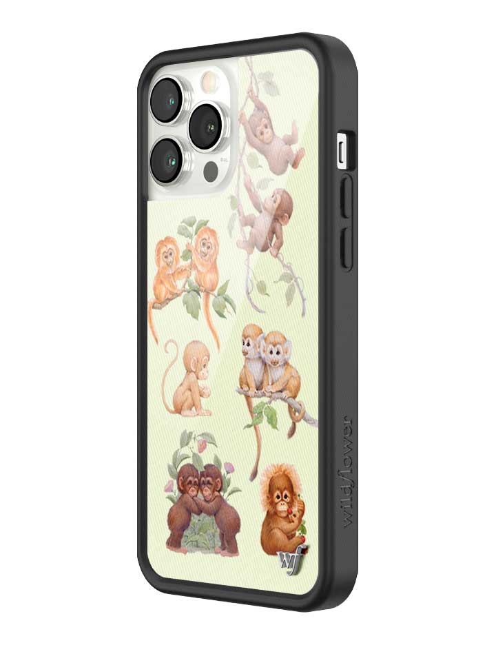 Monkey Biz iPhone Case with Jungle Monkey Print - Image 40