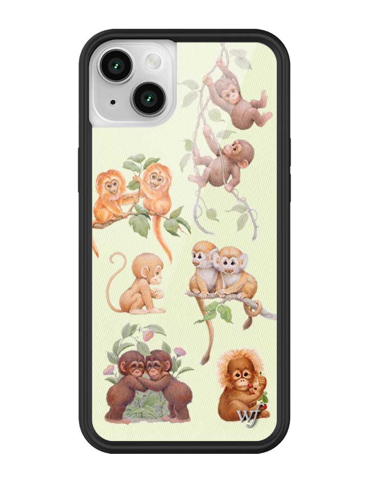 Monkey Biz iPhone Case with Jungle Monkey Print - Image 37