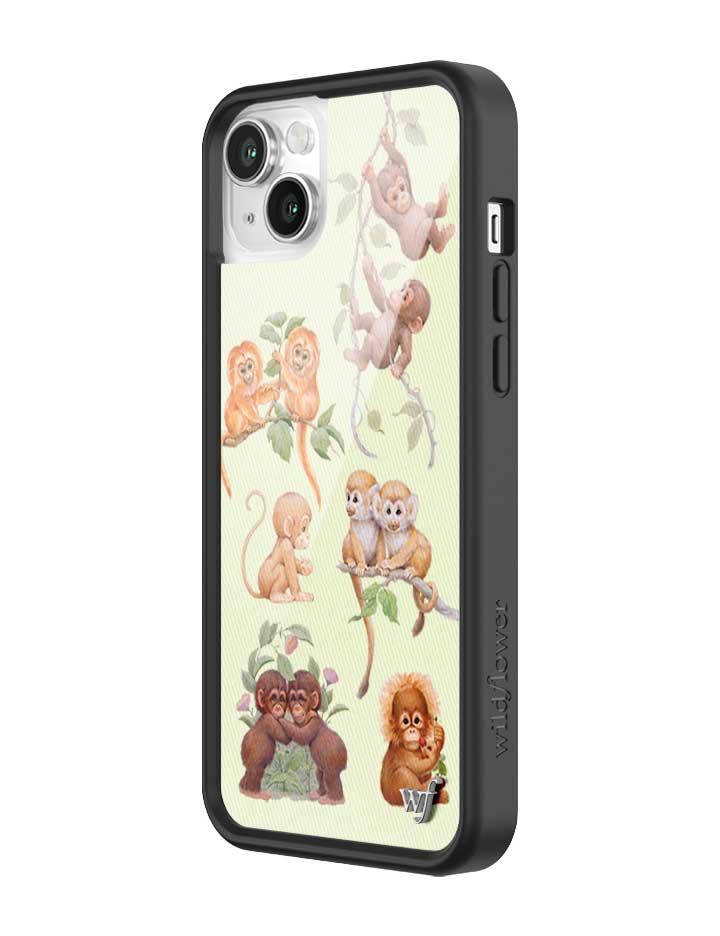 Monkey Biz iPhone Case with Jungle Monkey Print - Image 38
