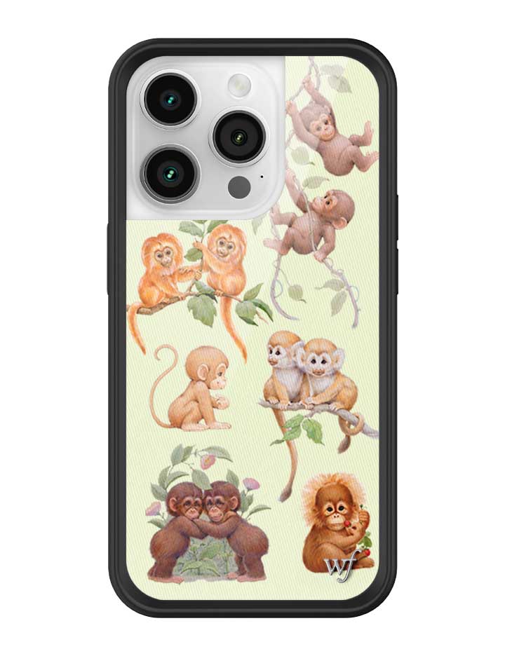 Monkey Biz iPhone Case with Jungle Monkey Print - Image 35