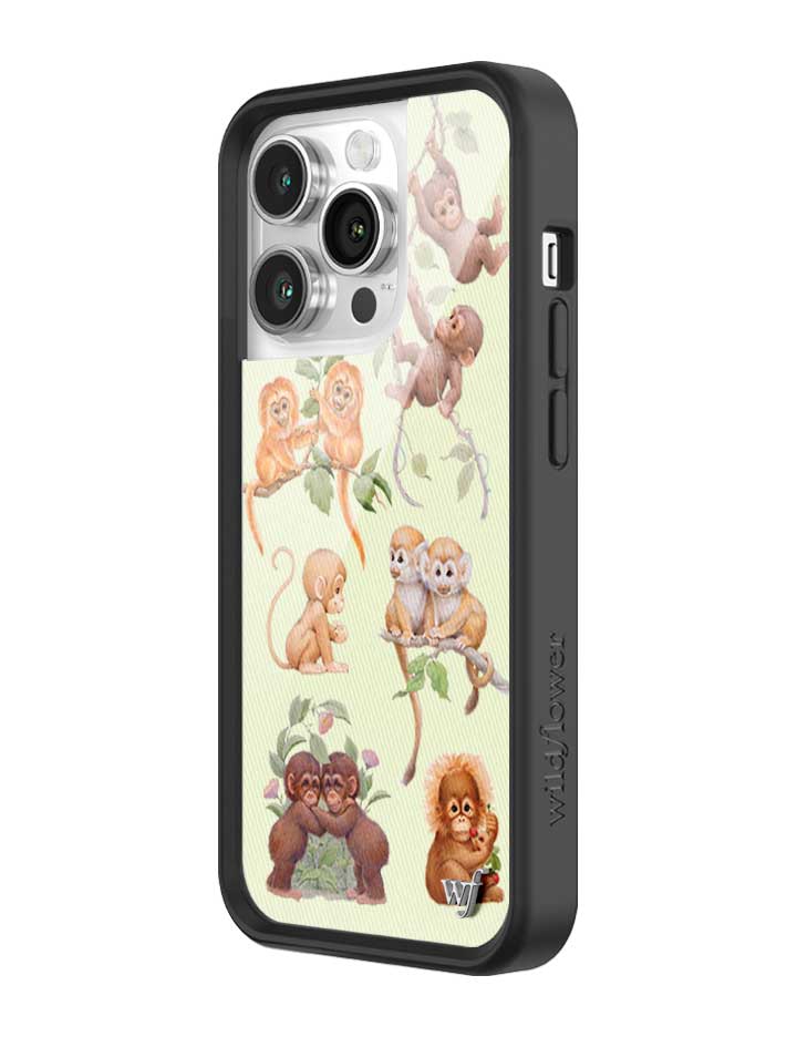 Monkey Biz iPhone Case with Jungle Monkey Print - Image 36
