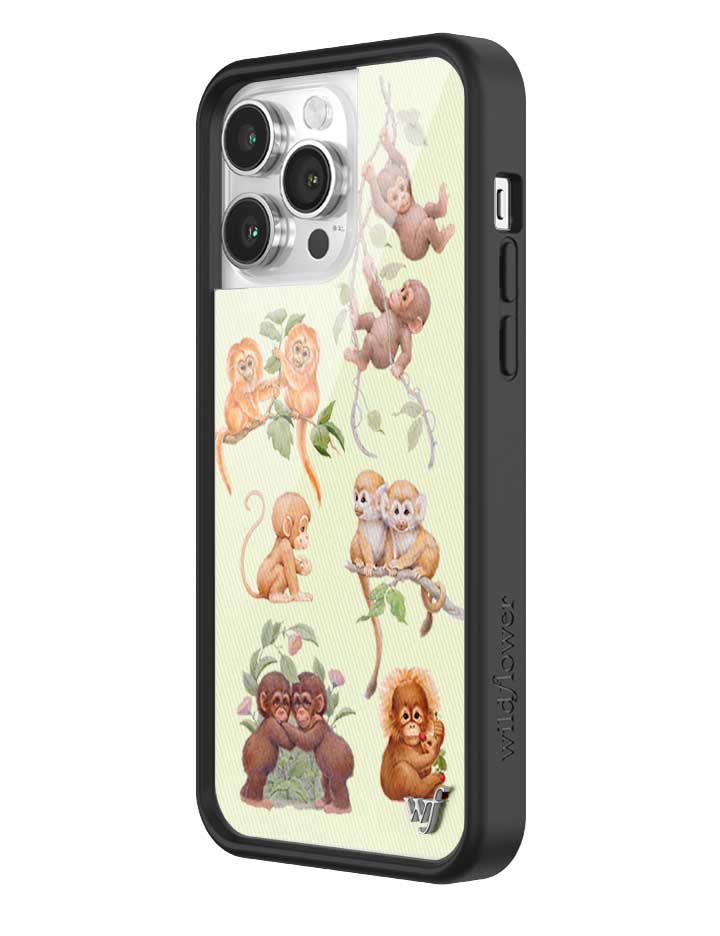 Monkey Biz iPhone Case with Jungle Monkey Print - Image 34