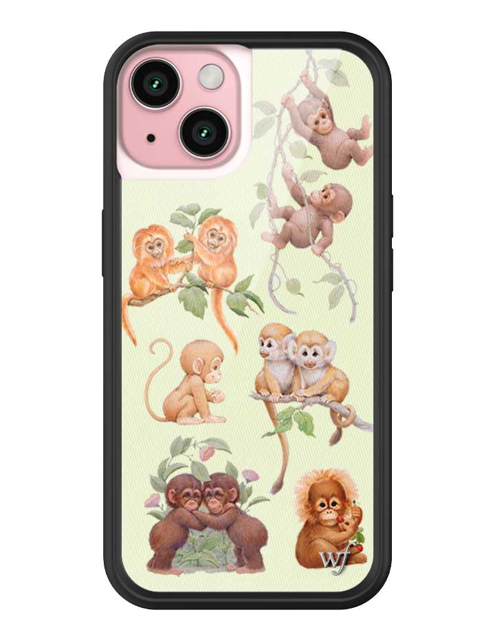 Monkey Biz iPhone Case with Jungle Monkey Print - Image 31