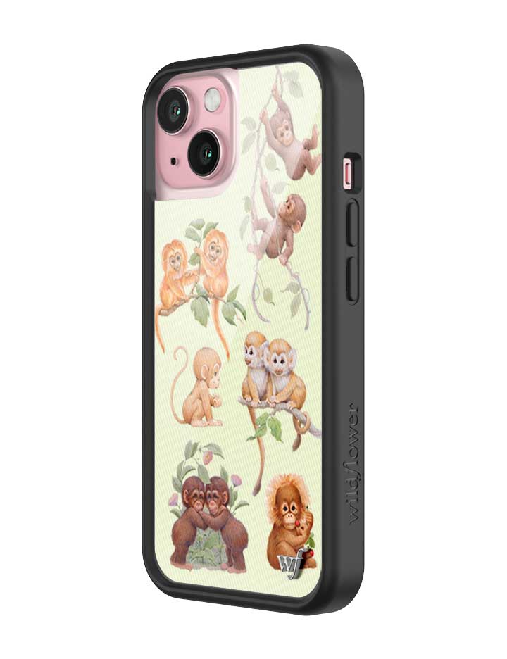 Monkey Biz iPhone Case with Jungle Monkey Print - Image 32