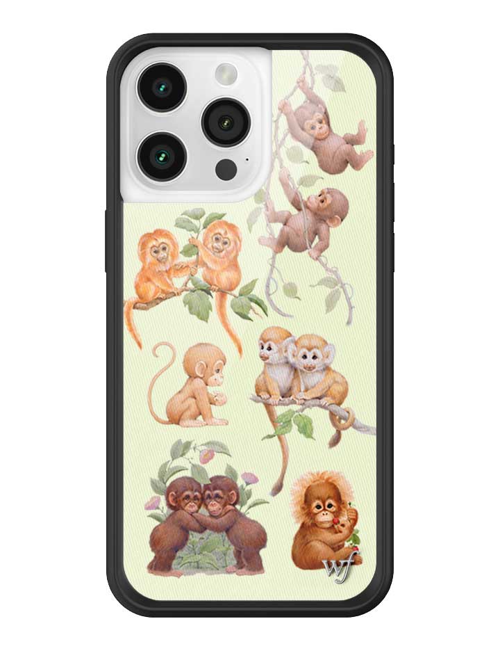 Monkey Biz iPhone Case with Jungle Monkey Print - Image 25