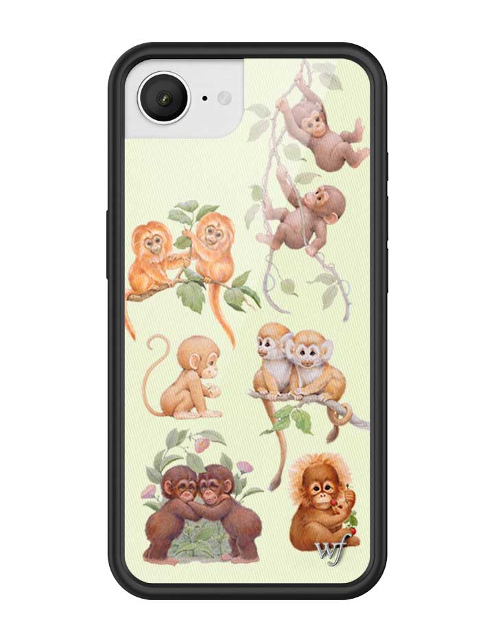 Monkey Biz iPhone Case with Jungle Monkey Print - Image 23