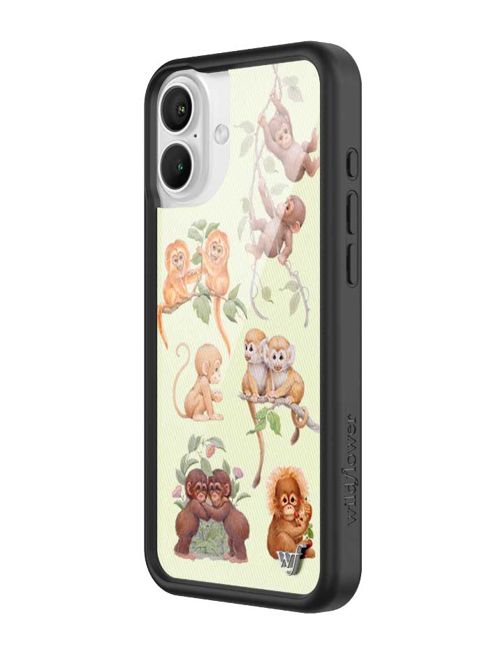 Monkey Biz iPhone Case with Jungle Monkey Print - Image 18