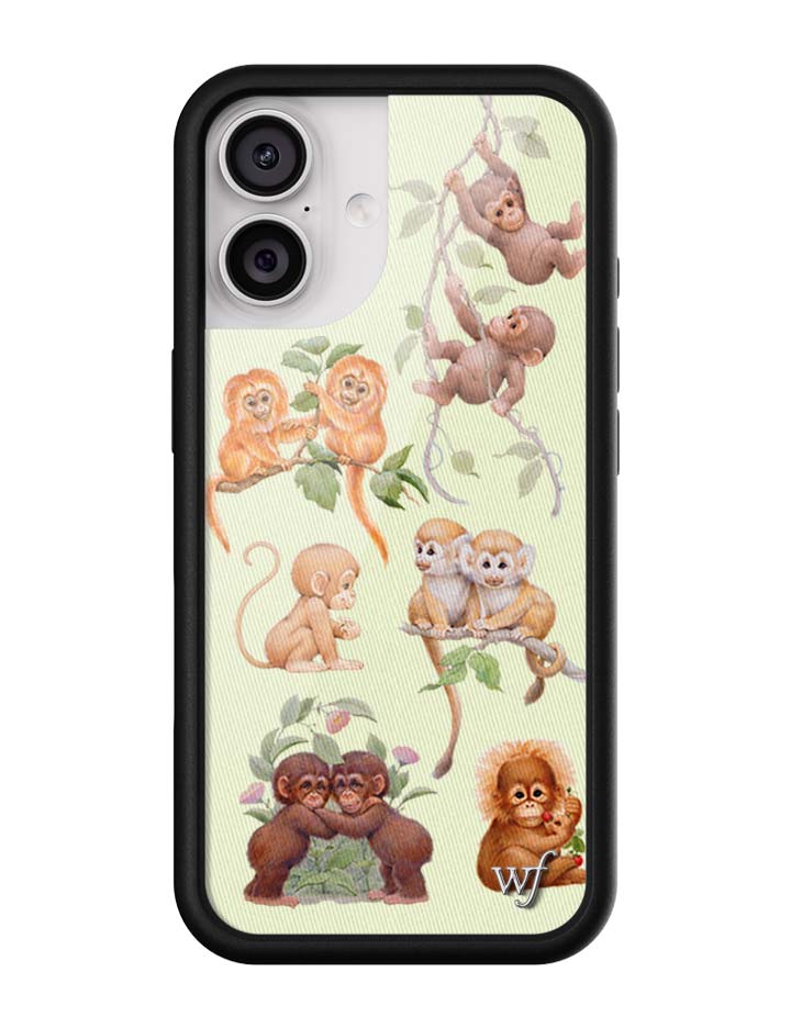 Monkey Biz iPhone Case with Jungle Monkey Print - Image 7