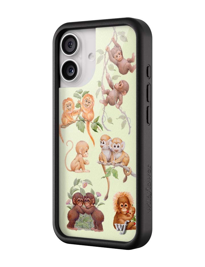 Monkey Biz iPhone Case with Jungle Monkey Print - Image 8