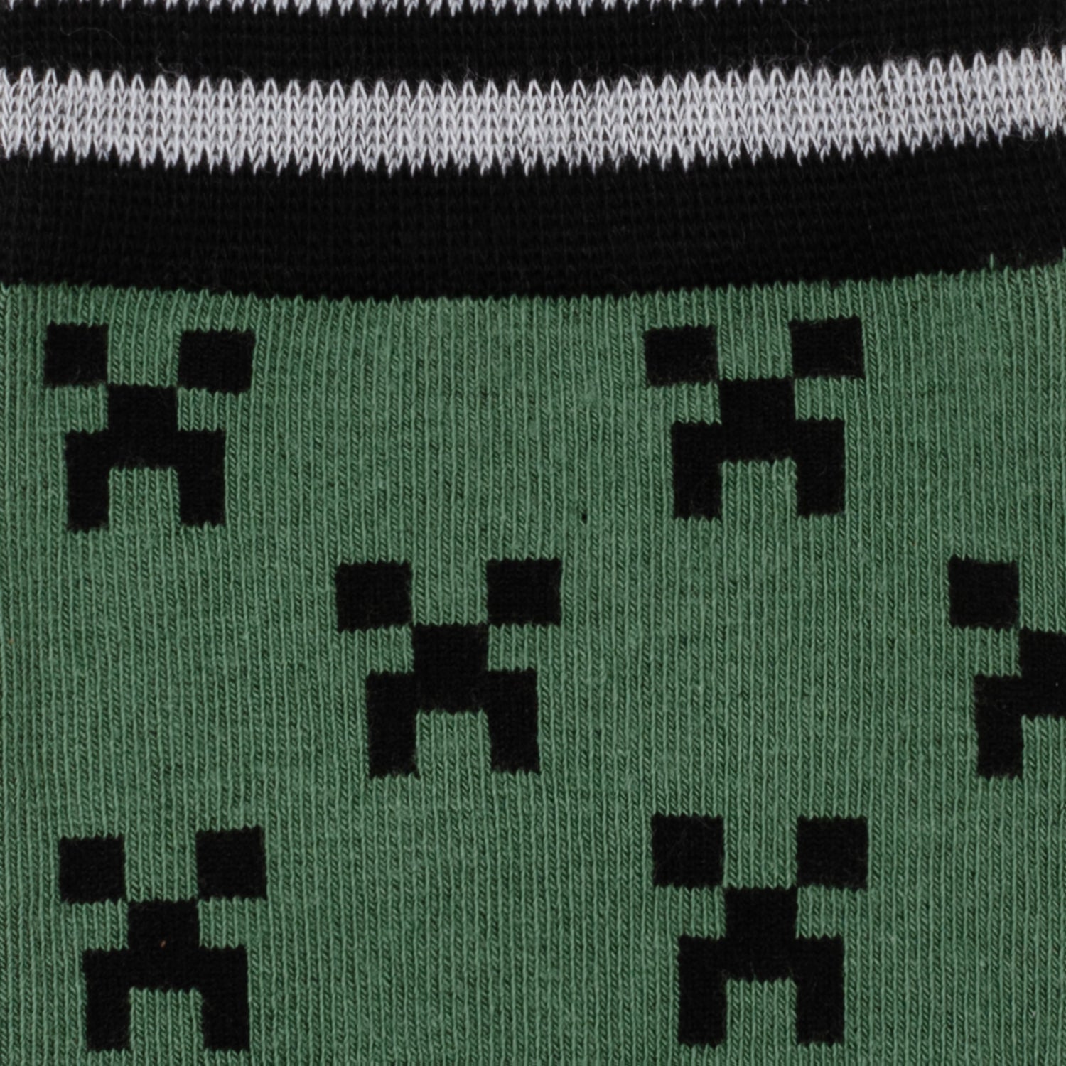 Minecraft Creeper Men's Crew Sock 3-Pair Gift Set - Image 8