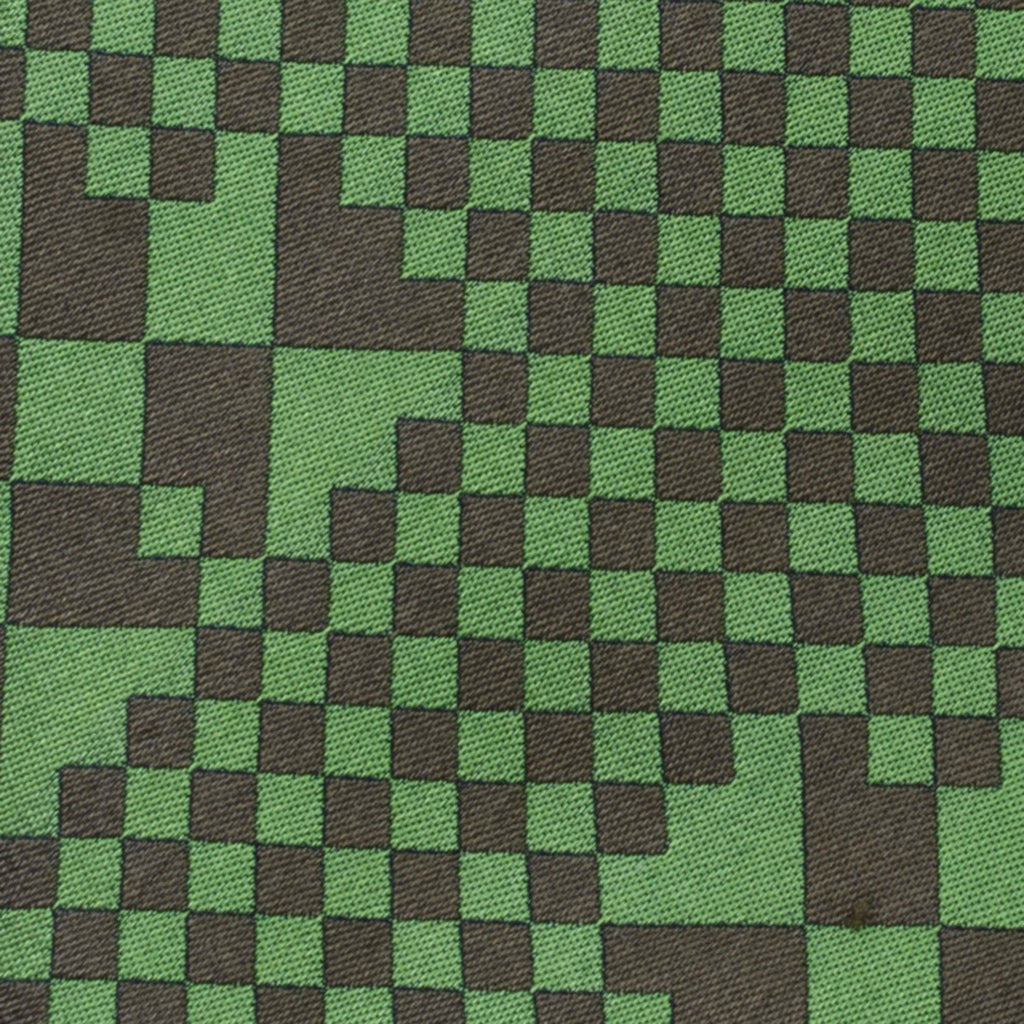 Minecraft Pixelated Creeper Green Men's Necktie - Image 4