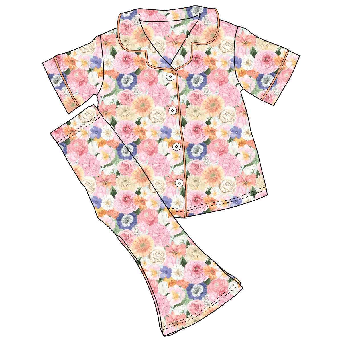 Melitta Bamboo Girls Luxe Lounge Set (Pre-Order)