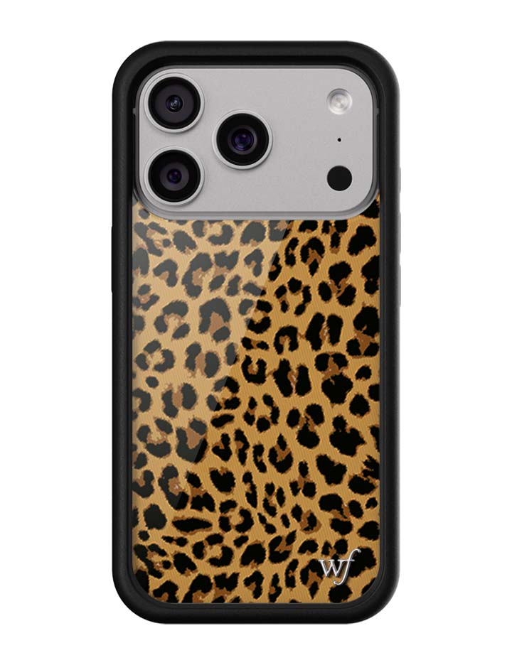 Meow Brown Leopard Print iPhone Protective Case - Image 4