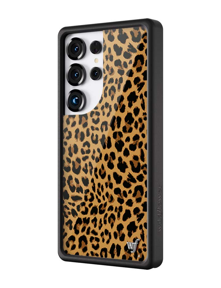 Meow Leopard Print Samsung Galaxy Phone Case