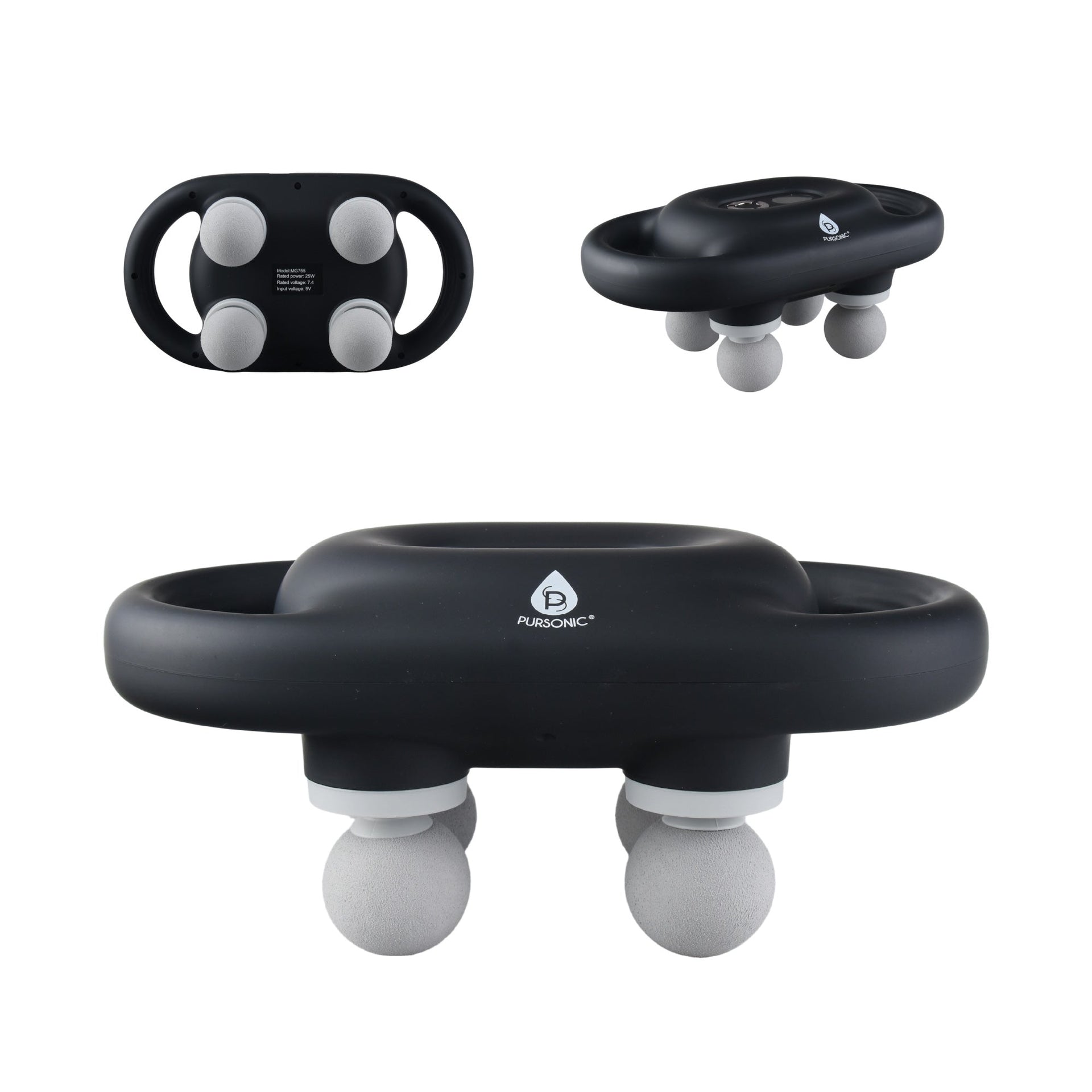 Percussion Powerhouse: 9-Speed Professional & 3-Speed Portable Massage Gun Set