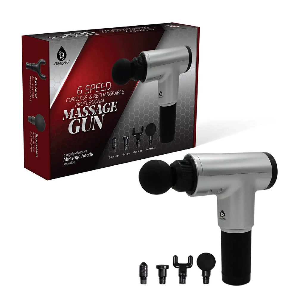 Total Self-Care System – Heated Foot Spa, Percussion Massage Gun & 7-Color LED Beauty Mask