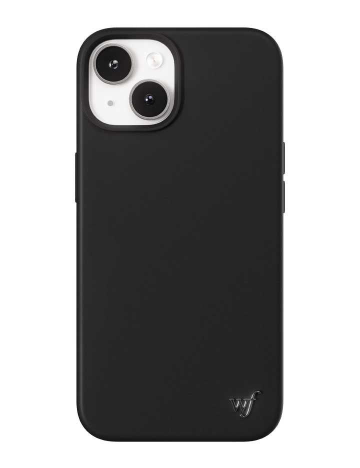 Black MagSafe Silicone iPhone Case with Protective Camera Bumper - Image 23