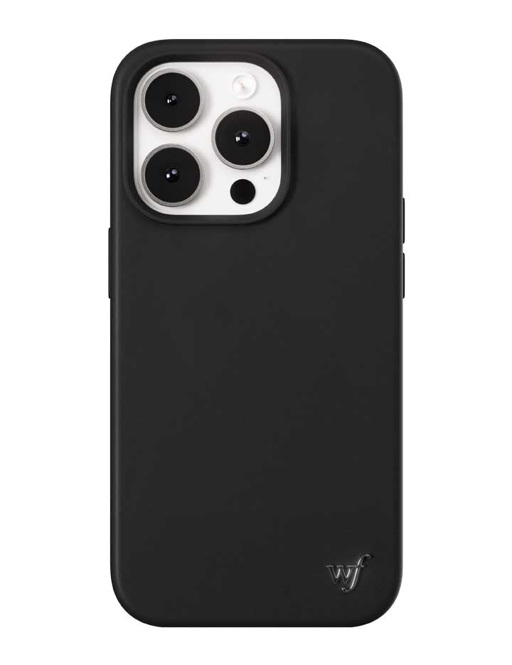 Black MagSafe Silicone iPhone Case with Protective Camera Bumper - Image 19
