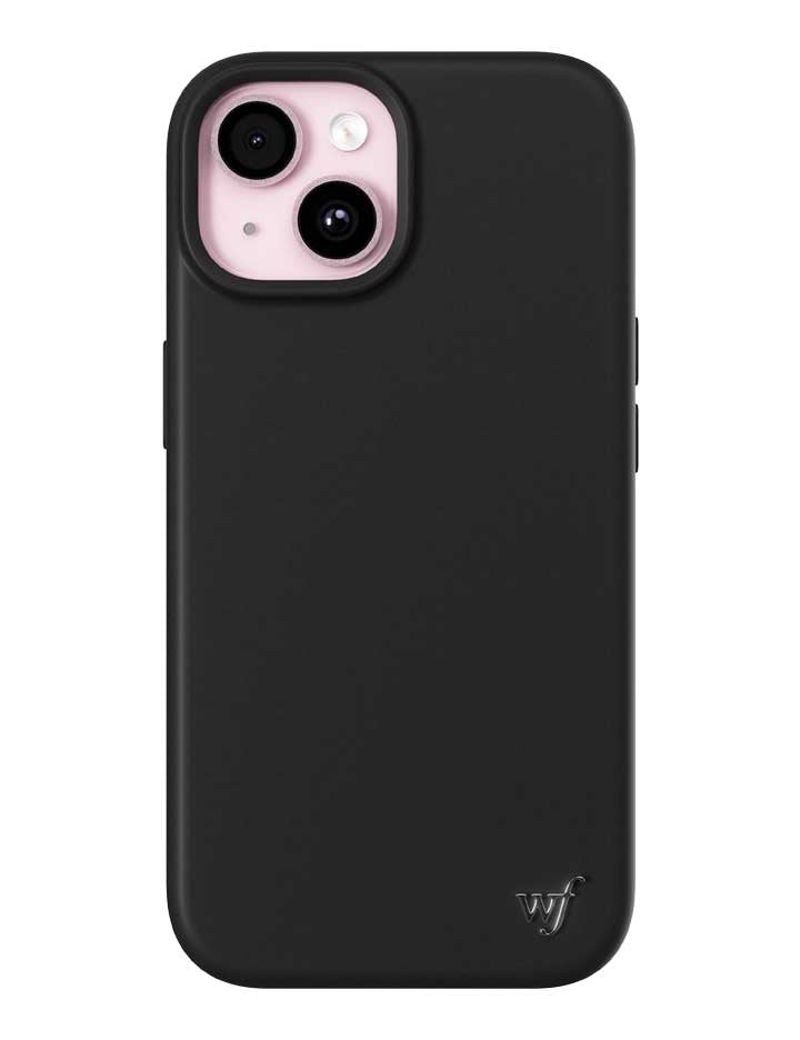 Black MagSafe Silicone iPhone Case with Protective Camera Bumper - Image 15