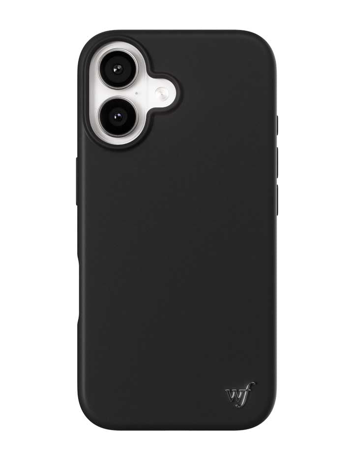 Black MagSafe Silicone iPhone Case with Protective Camera Bumper - Image 7