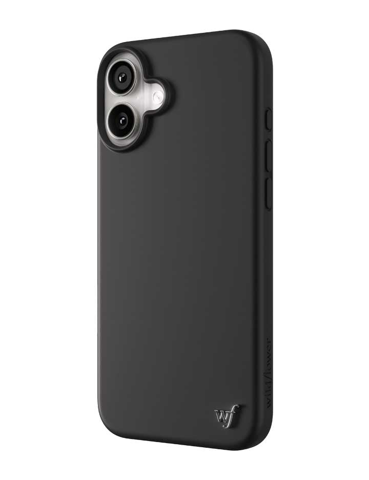 Black MagSafe Silicone iPhone Case with Protective Camera Bumper - Image 4