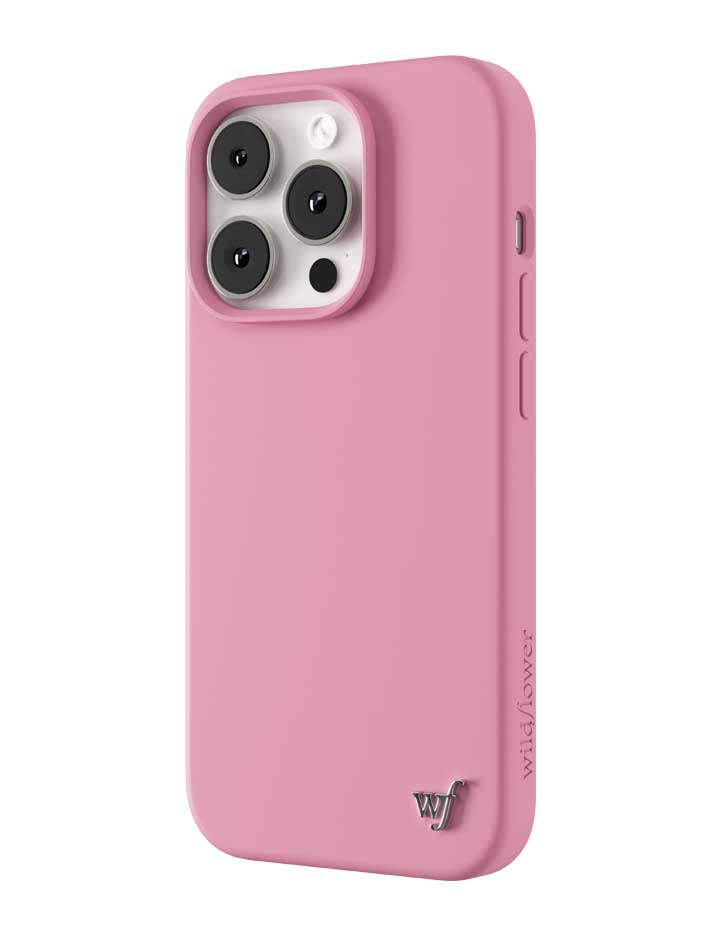 Pink MagSafe Compatible Silicone iPhone Protective Case