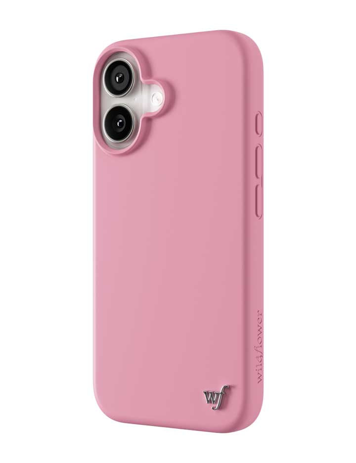 Pink MagSafe Compatible Silicone iPhone Protective Case