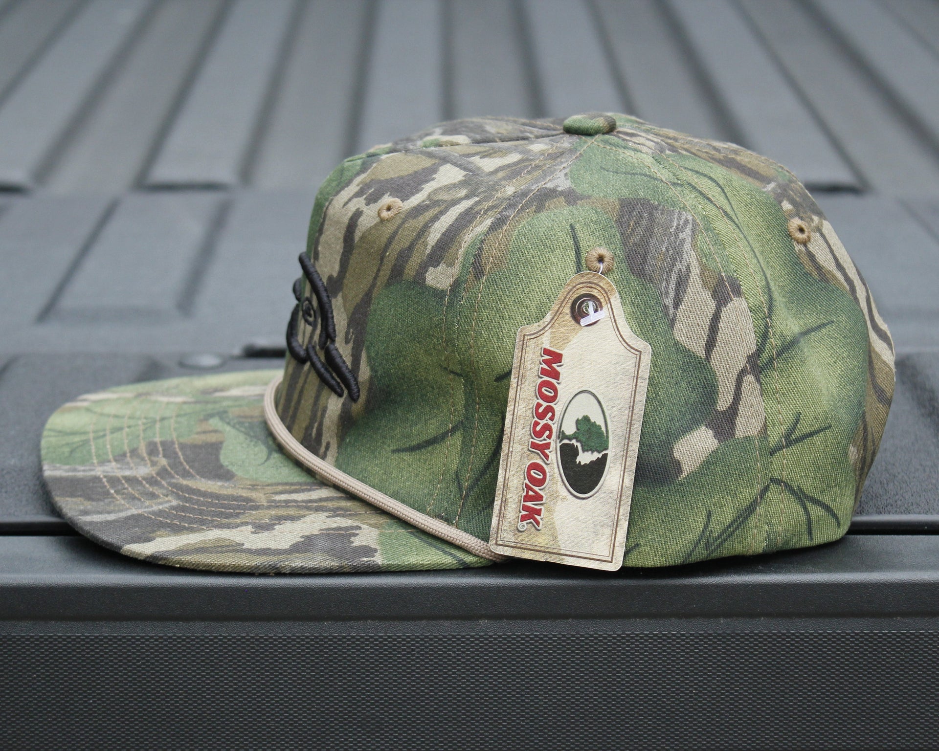 Old Rope Hat Mossy Full Foilage w/ Duck Logo