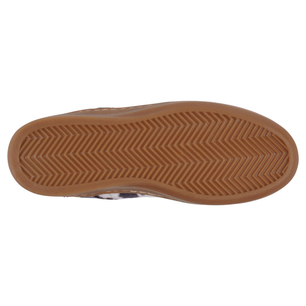 Women's Milan Cow Print Lace Up Sneaker