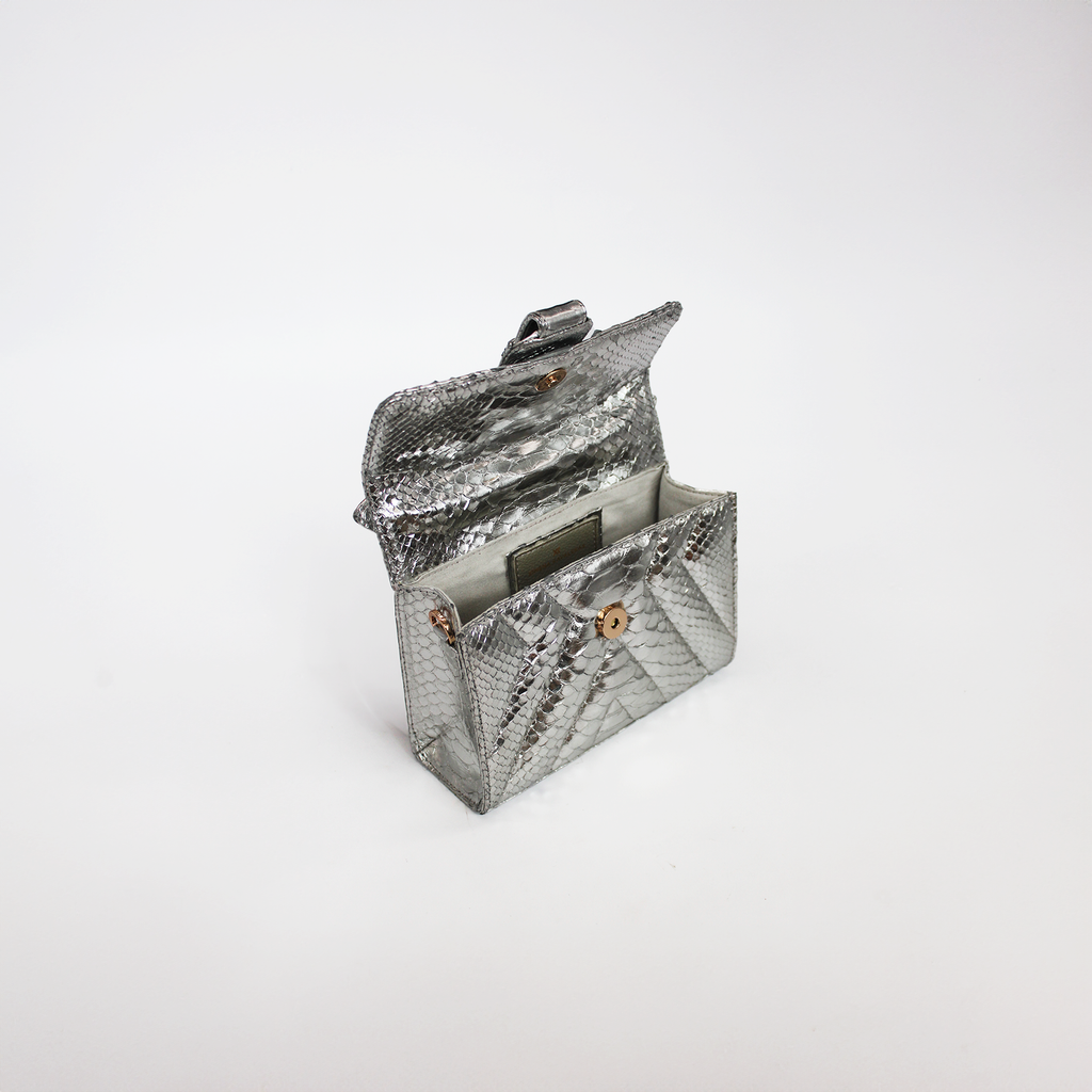 Judy Mini in Metallic Silver