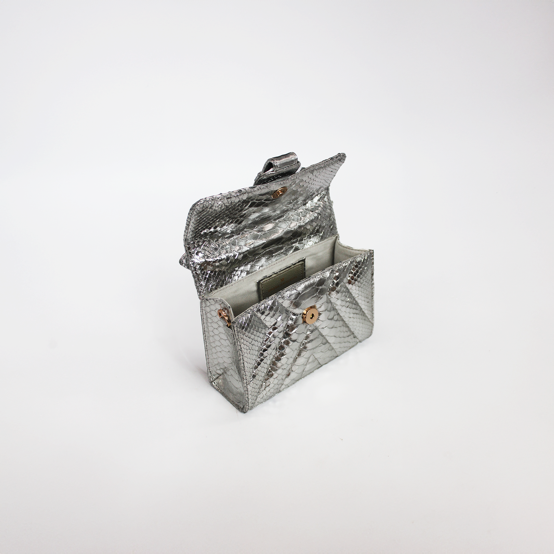 Judy Mini in Metallic Silver